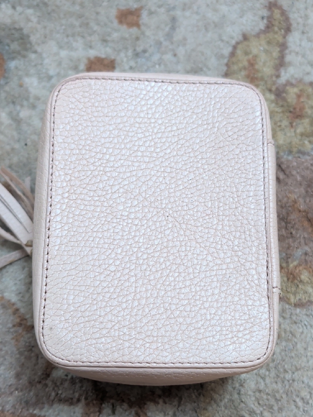 Cuyana Blush Pink Leather Travel Jewelry Case - Picture 6 of 10